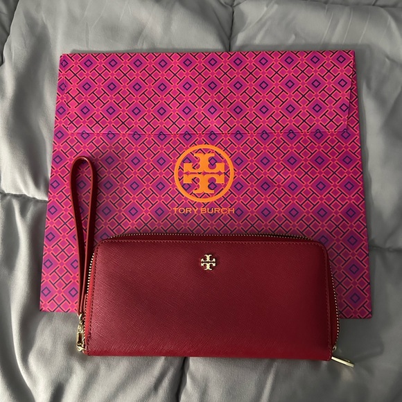 Tory Burch Robinson Zip Continental Wallet *NEW* - Picture 5 of 5